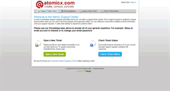 Desktop Screenshot of eticket.atomicx.com